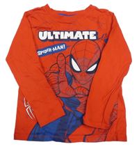 Červené triko se Spider-manem Marvel