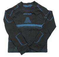 Černo-modré thermo triko 