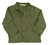 Khaki košilová bunda H&M