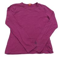 Švestkové triko S. Oliver