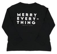 Černé triko s nápisy George