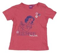 Tmavorůžové tričko se Sněhurkou Disney