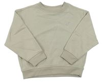 Béžovošedá oversize mikina s dinosaurem PRIMARK