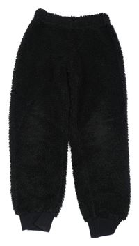 Černé huňaté kalhoty Matalan