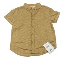 Béžová vzorovaná košile Mothercare