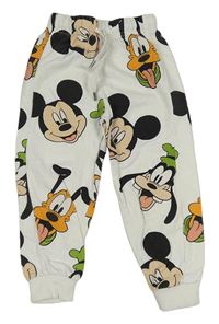 Bílé tepláky s Mickeym a přáteli Zara