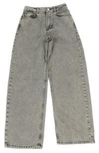 Šedé široké rifle New Look