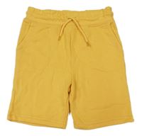 Hořčicové teplákové kraťasy Primark