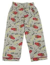 Šedé pyžamové kalhoty s Cars 