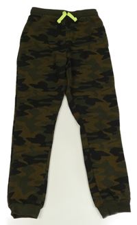 Khaki-černé army tepláky Y.F.K.