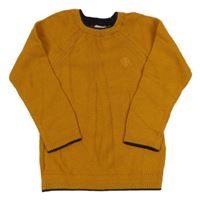 Okrový lehký svetr River Island