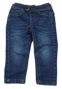 Tmavomodré skinny rifle Reserved