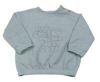 Světlemodrá mikina s nápisem George