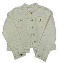 Smetanová riflová bunda H&M