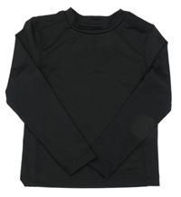 Černé sportovní triko Nutmeg