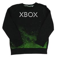 Černo-zelená mikina - XBOX C&A