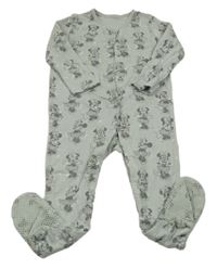 Šedozelený overal s Minnie George