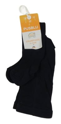 Nové - Tmavomodré punčocháče Pusblu