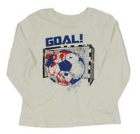 Bílé triko s míčem Primark