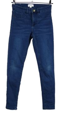 Dámské modré skinny rifle Blue Motion 