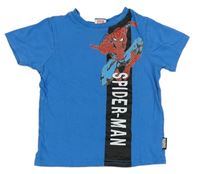 Modré tričko s pruhem se Spidermanem George