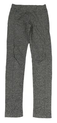 Černo-bílé melírované tregínyH&M