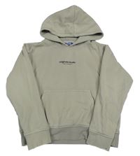 Béžová mikina s nápisem a kapucí Jack & Jones