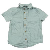 Mintová košile s palmami Primark