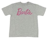 Šedé tričko - Barbie
