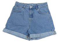 Světlemodré riflové mom kraťasy zn. Denim Co.