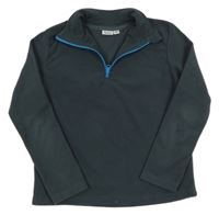 Tmavošedá fleecová mikina zn. Alive