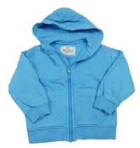 Modrá propínací mikina s kapucí M&S