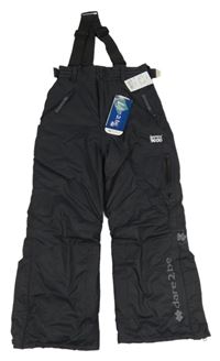 Nové - Tmavošedé šusťákové funkční oteplovačky s kšandami Dare 2B