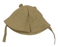 Béžový mušelínový klobouk M&S