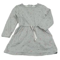 Šedé teplákové šaty s hvězdami John Lewis