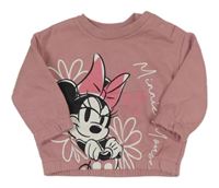 Růžová mikina s Minnie Disney