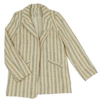 Béžovo-černo-hnědý sáčkový cardigan River Island