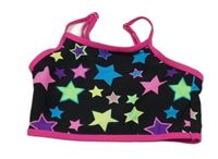 Černá plavková lambáda s hvězdami bpc