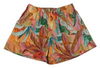 Barevné vzorované šusťákové kraťasy Next 