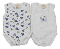 2x bílé body s raketami a ufony 