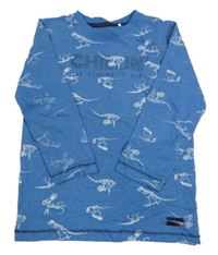 Modré triko s dinosaury Topolino