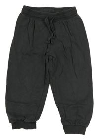 Tmavošedé tepláky H&M