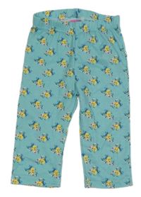 Světlemodré capri legíny s Flounderem Disney 