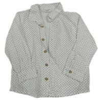 Bílá košile se vzorem Defacto