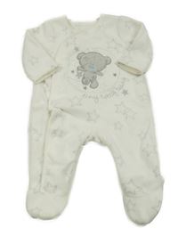 Bílý fleecový overal Me ty You George 