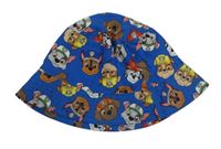 Tmavomodrý šusťákový podšitý klobouk s Paw Patrol C&A
