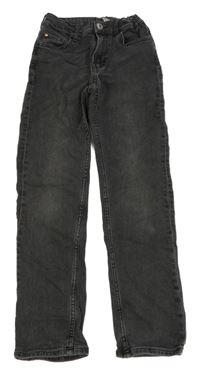 Tmavošedé slim fit rifle H&M