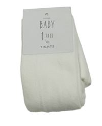 Nové - bílé punčocháče George