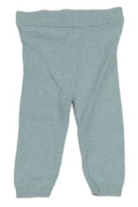 Světlemodré melírované pletené tepláky M&S