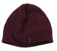 Mahagonová pletená funkční čepice Wed'ze